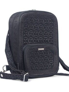 Black Banda Bags Backpack Purse